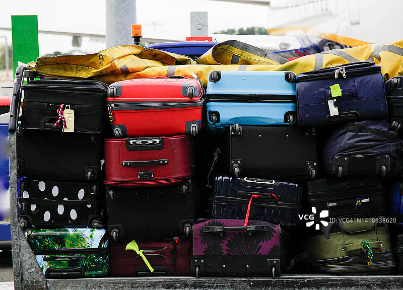 行李手推车图片素材