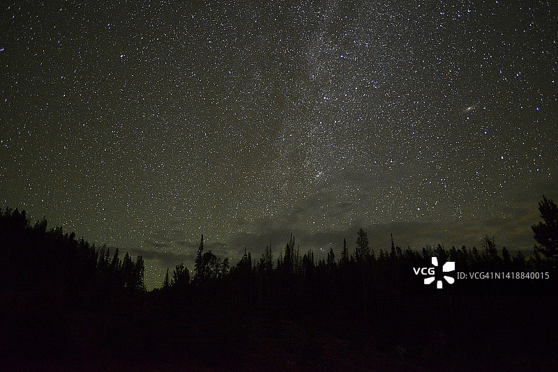 银河与星辰图片素材