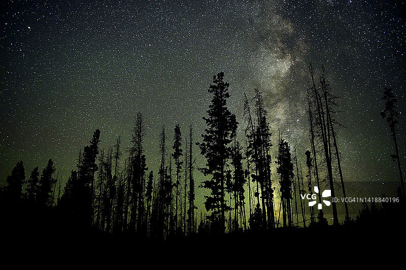 银河与星辰图片素材