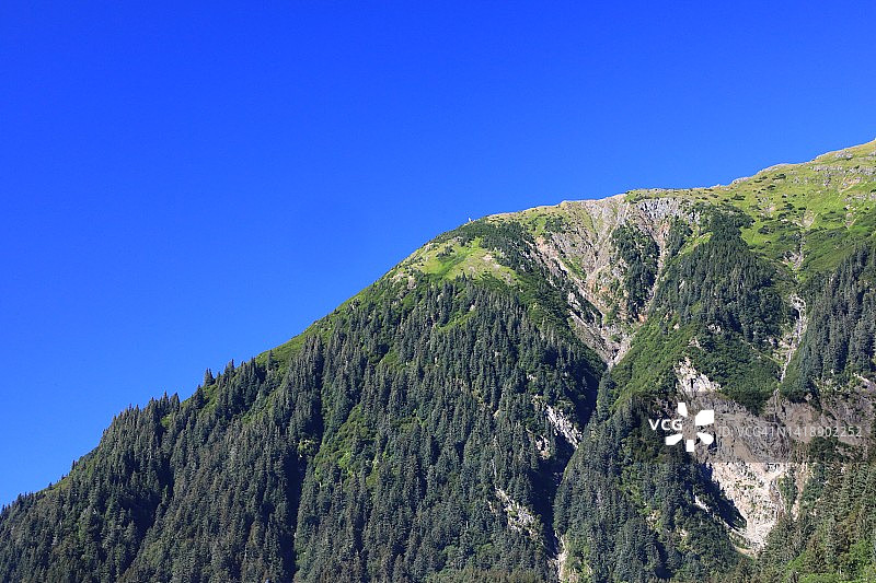 朱诺阿拉斯加山景图片素材