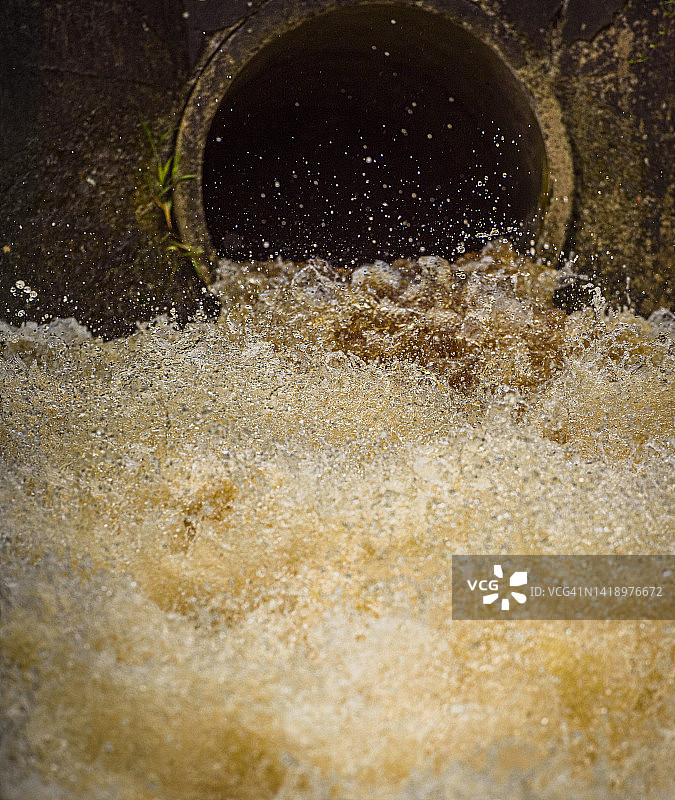 雨水排放口图片素材