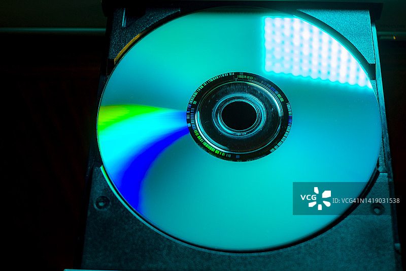 光盘特写镜头图片素材
