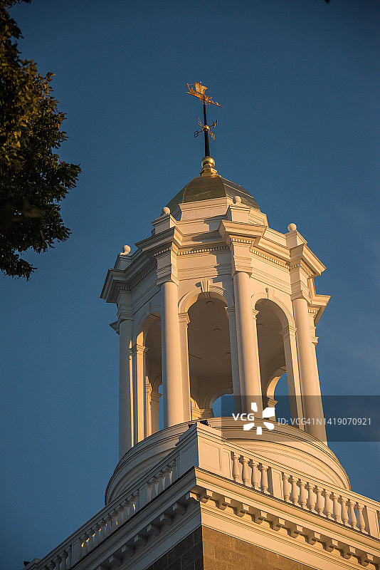 纽波特市政厅钟楼图片素材