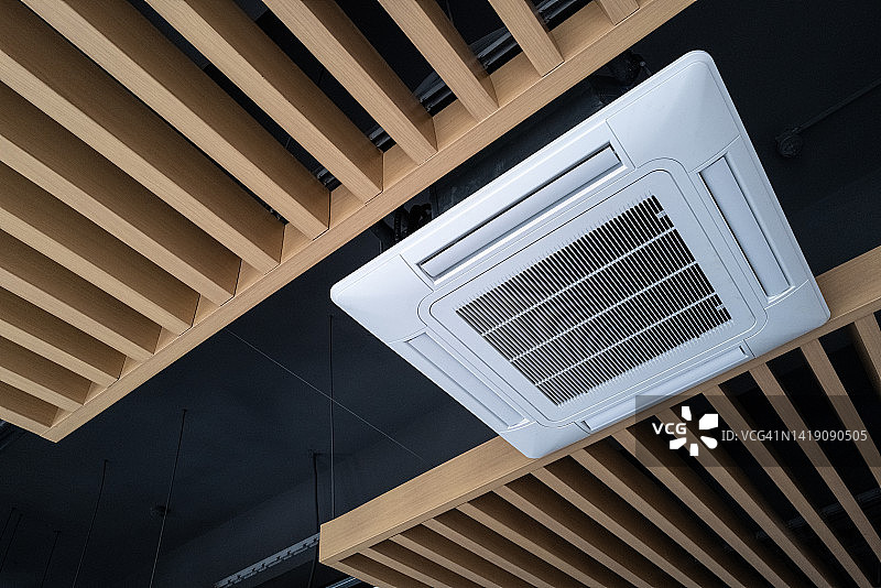 天花板上的空调图片素材