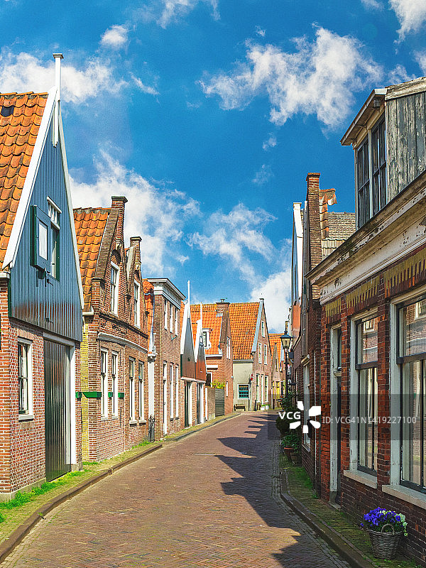 荷兰埃达姆街道图片素材