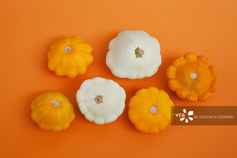 新鲜秋季蔬菜笋瓜图片素材