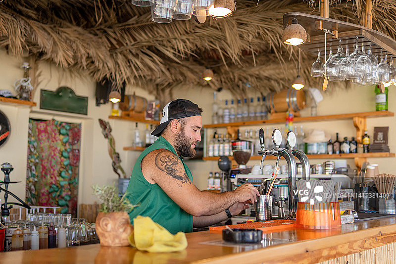 维护吧台图片素材