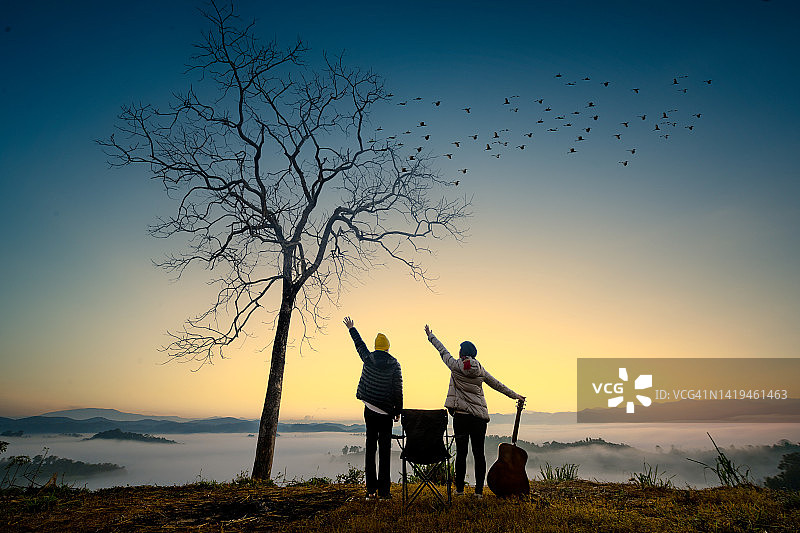 清晨的心灵之歌图片素材