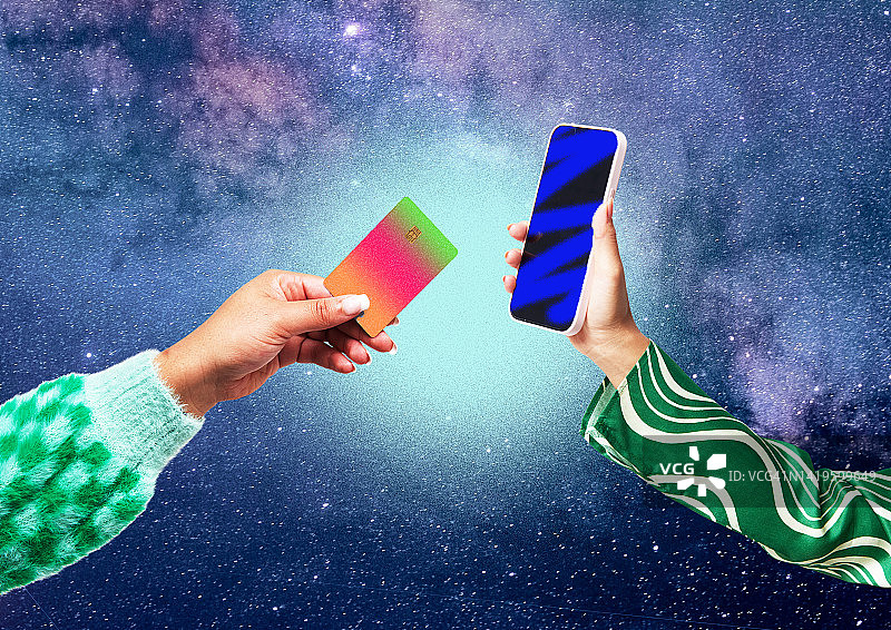 元宇宙中的支付图片素材