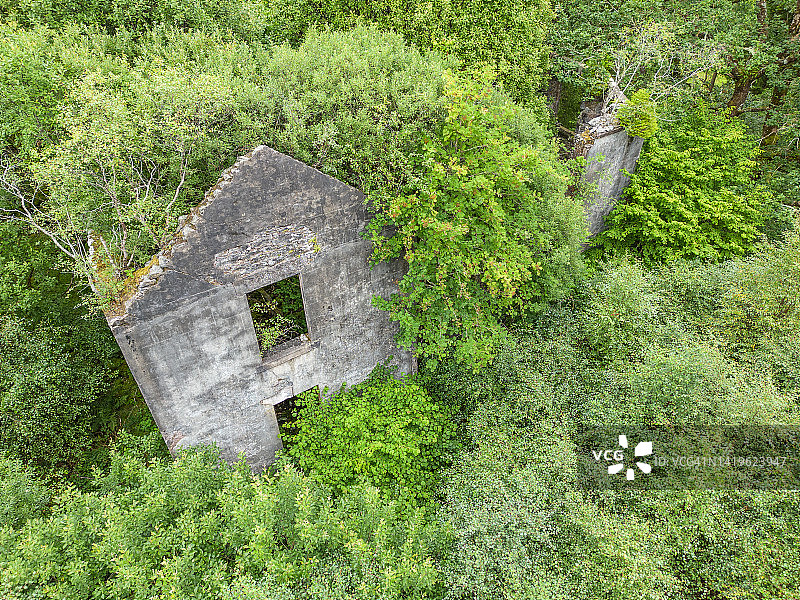 麦金特纳男爵大厦遗址图片素材