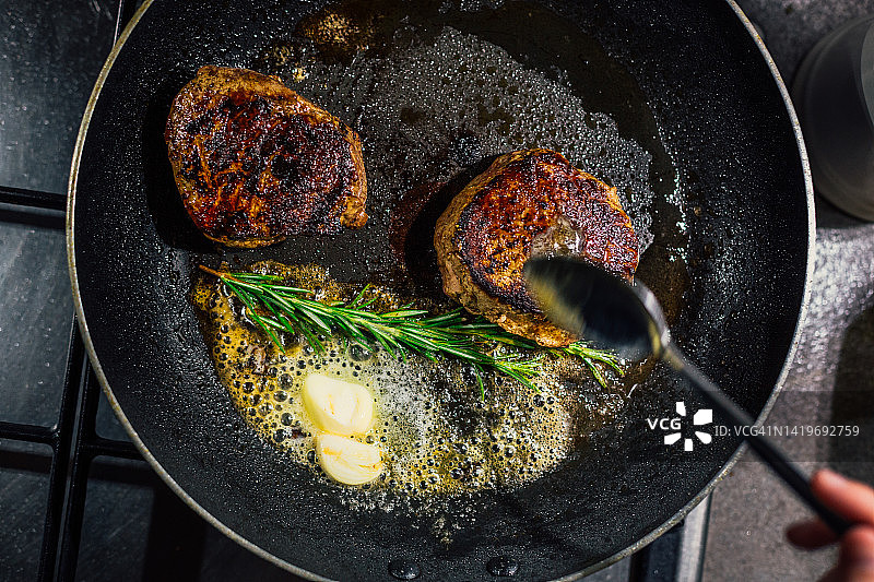 黄油香草煎牛里脊图片素材