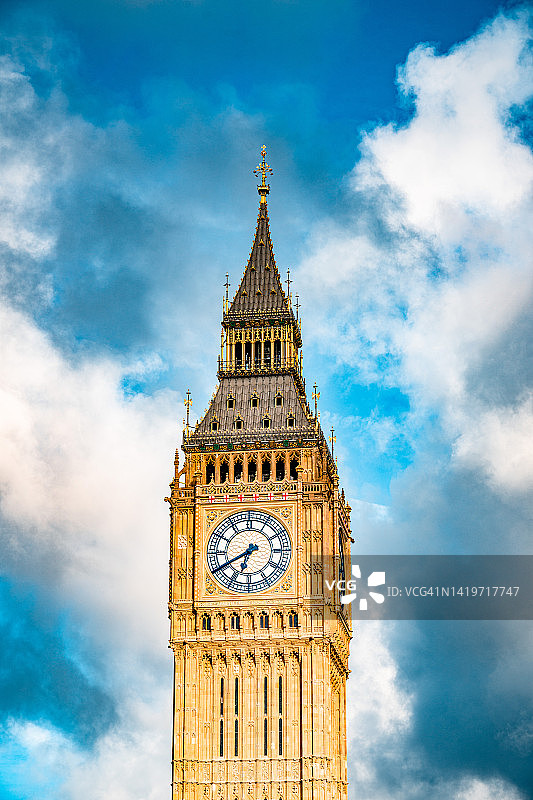 伦敦最著名的建筑图片素材