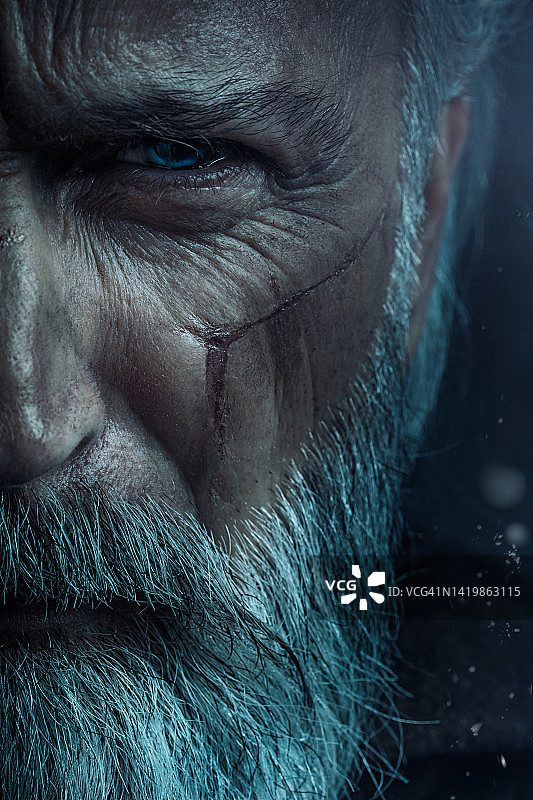 年长的骑士图片素材