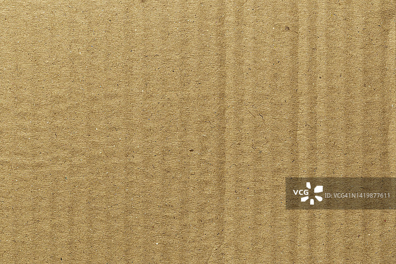棕色生态回收牛皮纸，纸张纹理纸板背景。图片素材