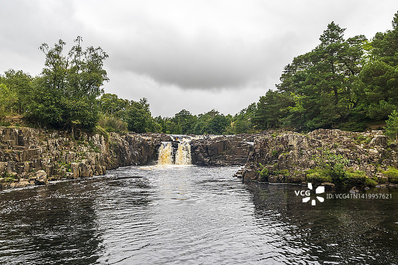 蒂斯代尔的低福斯瀑布图片素材