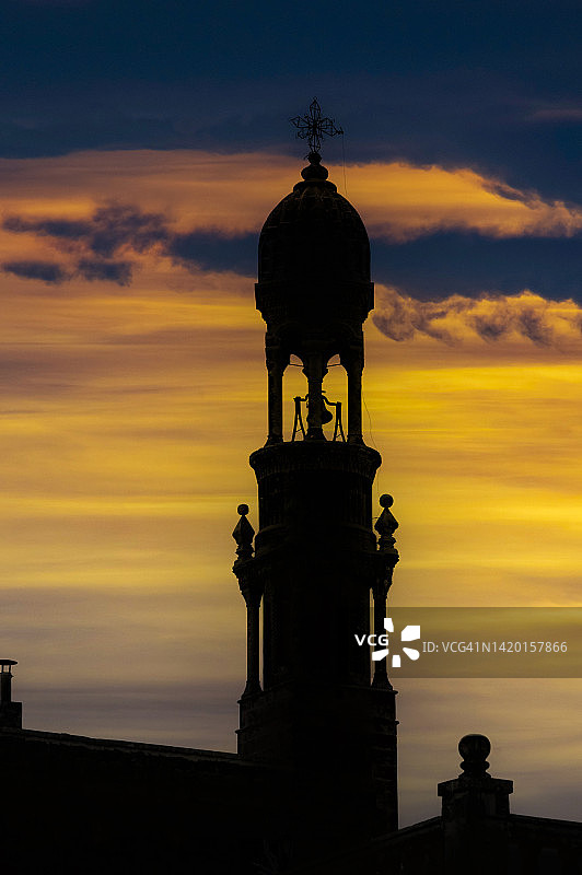 马尔丁米迪亚特的贝提尔叙利亚教堂图片素材