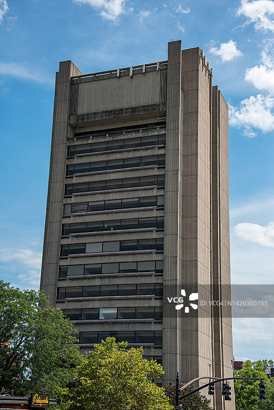 布朗大学科学图书馆图片素材