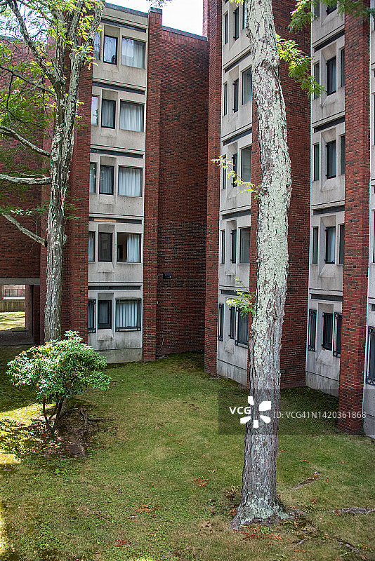 布朗大学毕业中心建筑图片素材