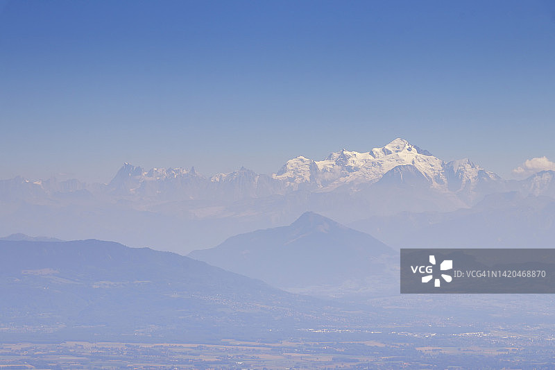 法国汝拉省格兰蒙隆视野图片素材