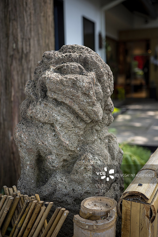 中国传统石狮图片素材