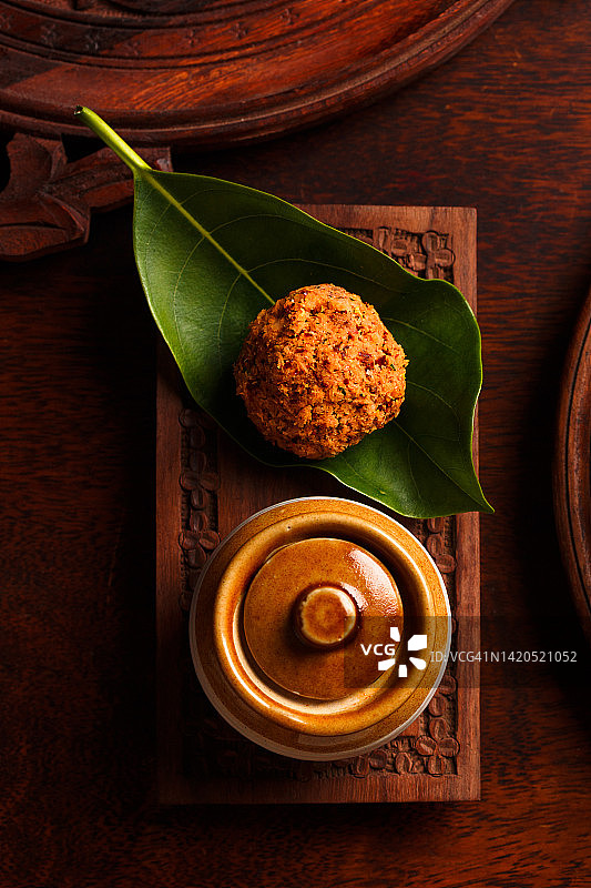 椰子酸辣酱图片素材