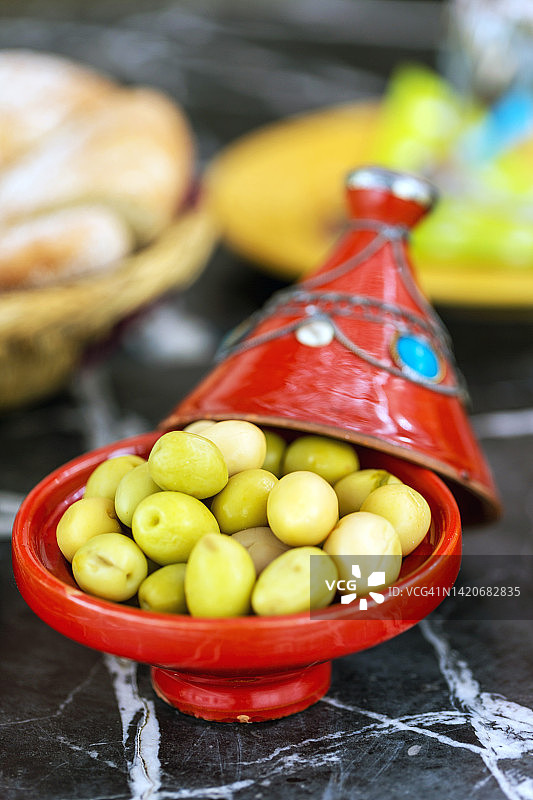 穆莱·伊德里斯，中阿特拉斯山脉，摩洛哥图片素材