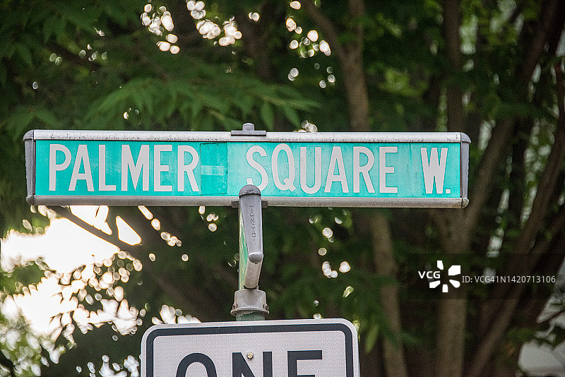 帕尔默广场标志图片素材
