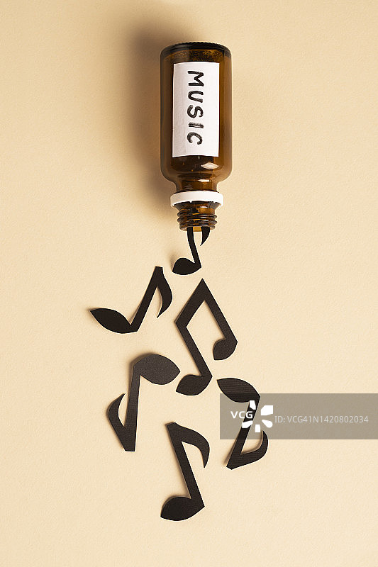 音符瓶图片素材