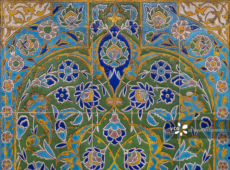 土耳其伊斯坦布尔法蒂赫区塞扎德·穆罕默德陵墓图片素材