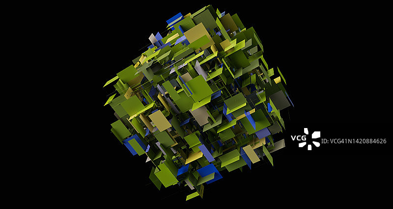 抽象的几何背景图片素材