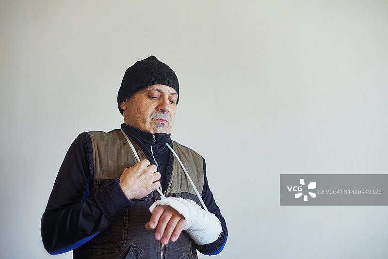 居家意外事故图片素材