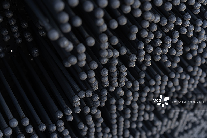 凸起的抽象黑色美甲图片素材