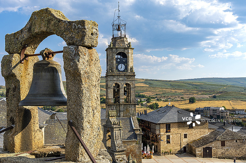 萨莫拉省普埃布拉德萨纳夫里亚，西班牙图片素材