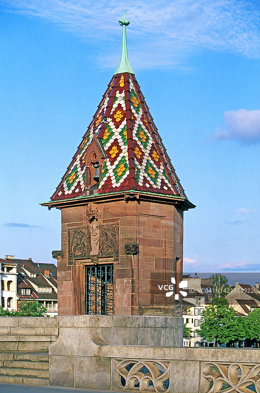 巴塞尔的中桥图片素材