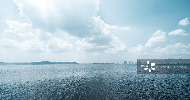 海景与城市图片素材
