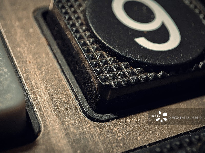 计算器数字9宏图片素材