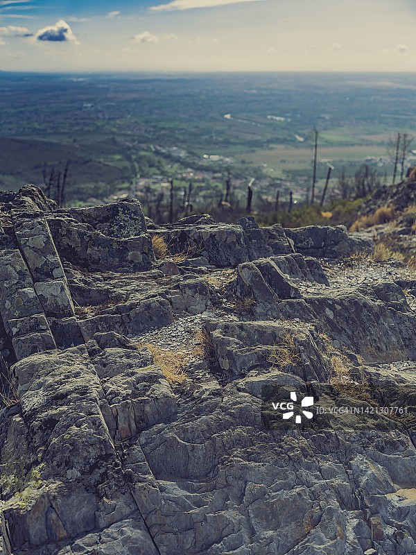 卡斯奇纳附近托斯卡纳的田园风光图片素材