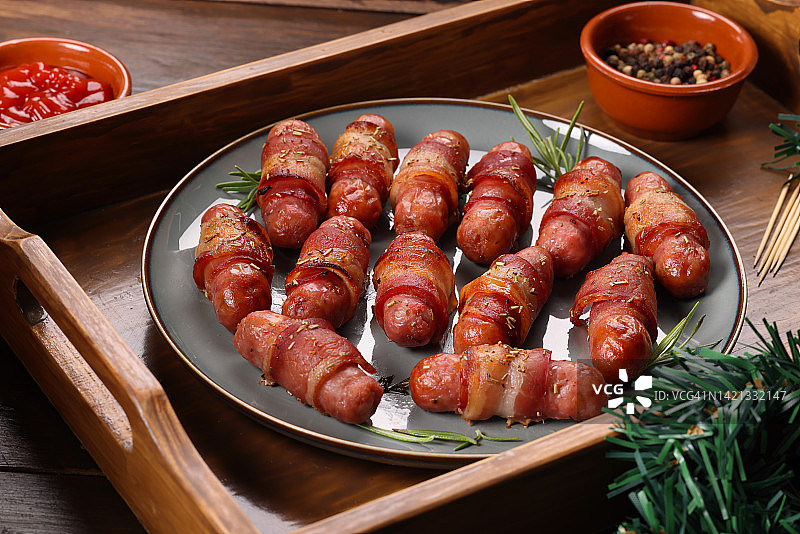 猪肉卷图片素材