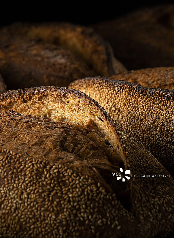 手工酸面包图片素材