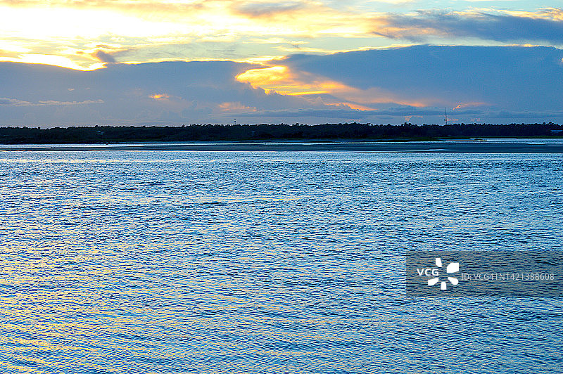 北卡罗来纳州的壮丽天空图片素材