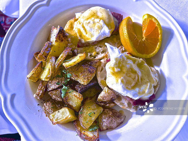 加拿大班尼迪克蛋图片素材