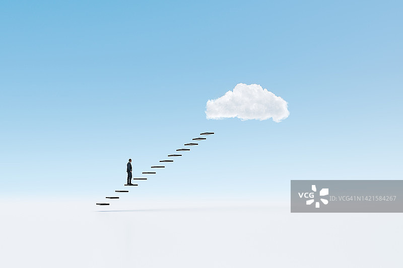 通往成功的道路图片素材