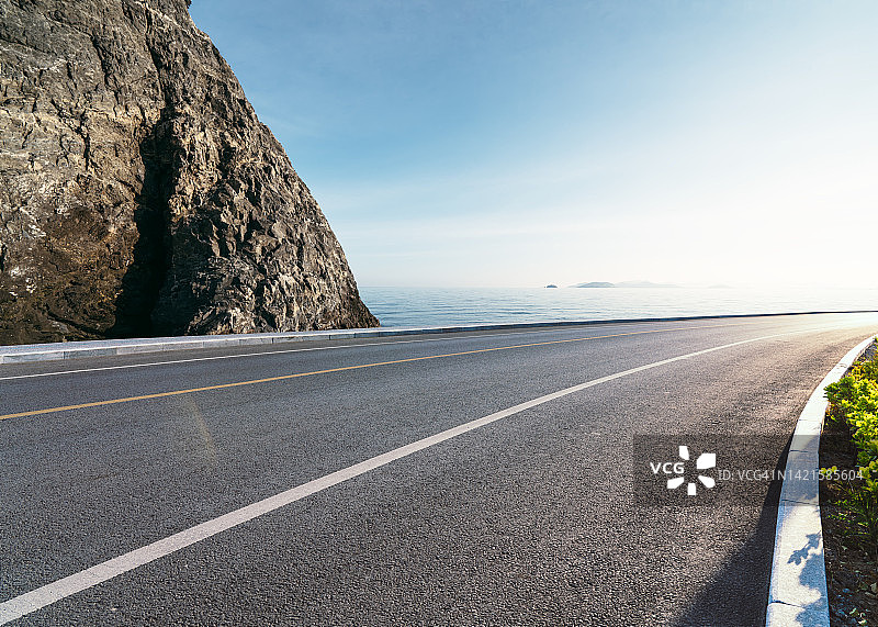 沿海公路图片素材