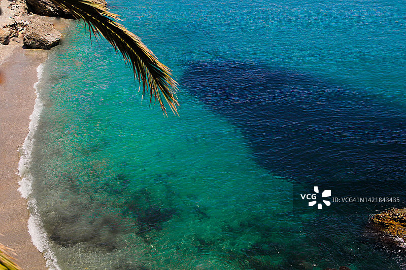 内尔哈卡拉翁达海滩，西班牙图片素材