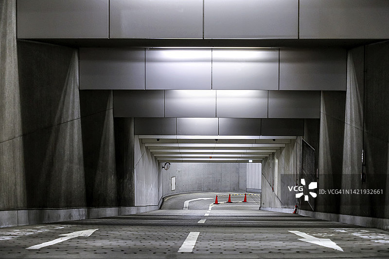地下车库入口图片素材