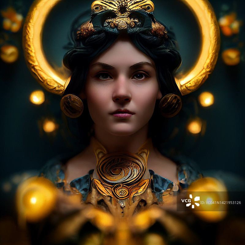 希腊女神雅典娜图片素材