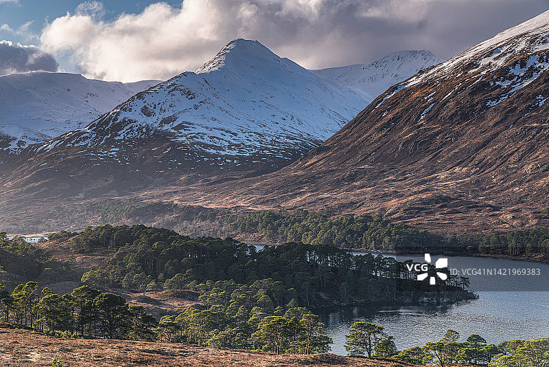 阿夫里克湖风光图片素材