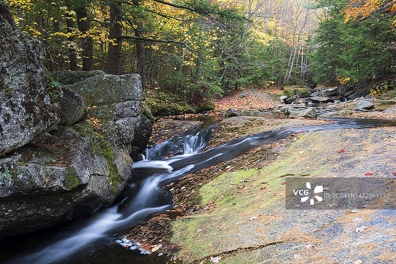 小瀑布图片素材