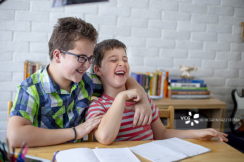 关于作业的玩笑图片素材