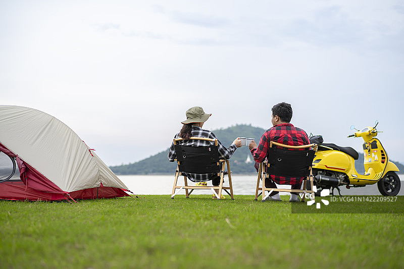 营地咖啡时光图片素材